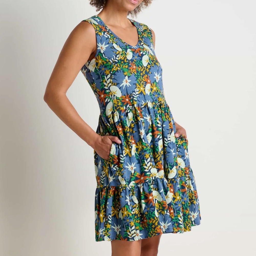Toad & Co Marley Tiered Sleeveless Dress